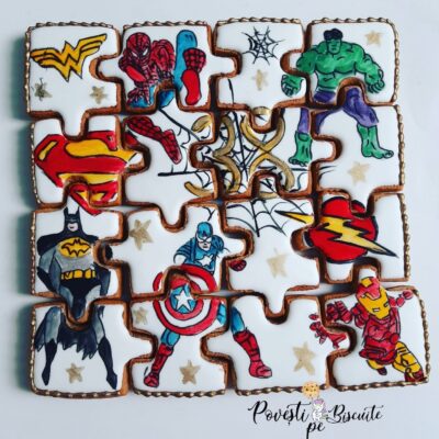 Puzzle din turtă dulce 16 piese
