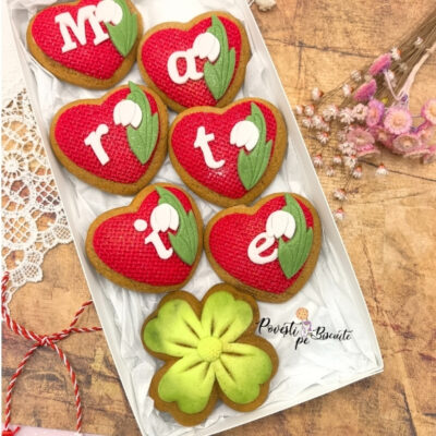 Cutie turta dulce - Martie cu noroc