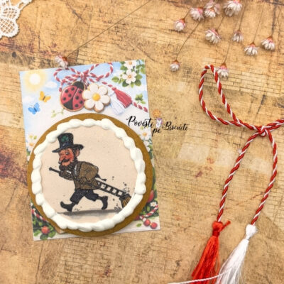 Turta dulce Martisor cu ravas - Cosar